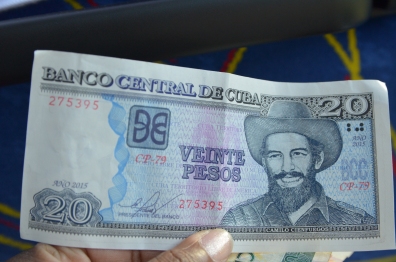 Real Cuban Pesos Front
