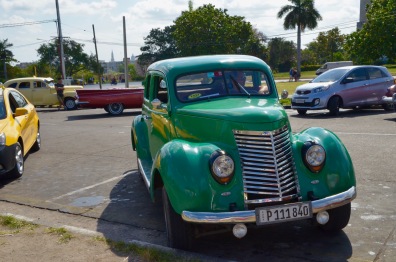 Green Classic Car 2