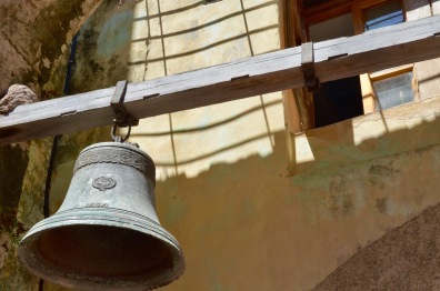 Convento de San Francisco bell closeup