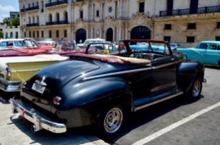 Black Classic Car
