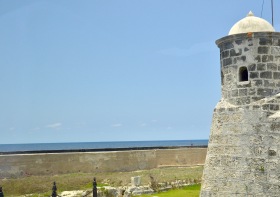 Fort tower near the Malecon
