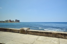 Malecon view from the bus