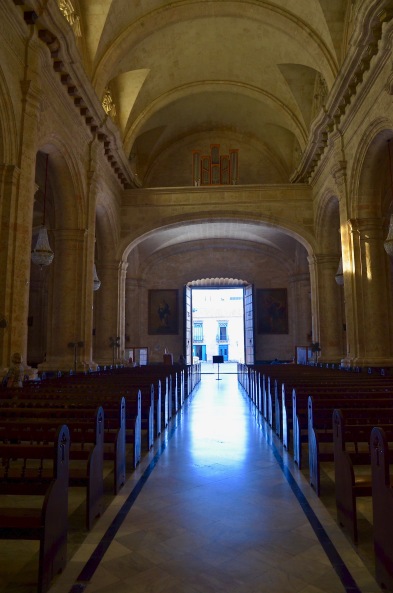 Havana Cathedral interiror